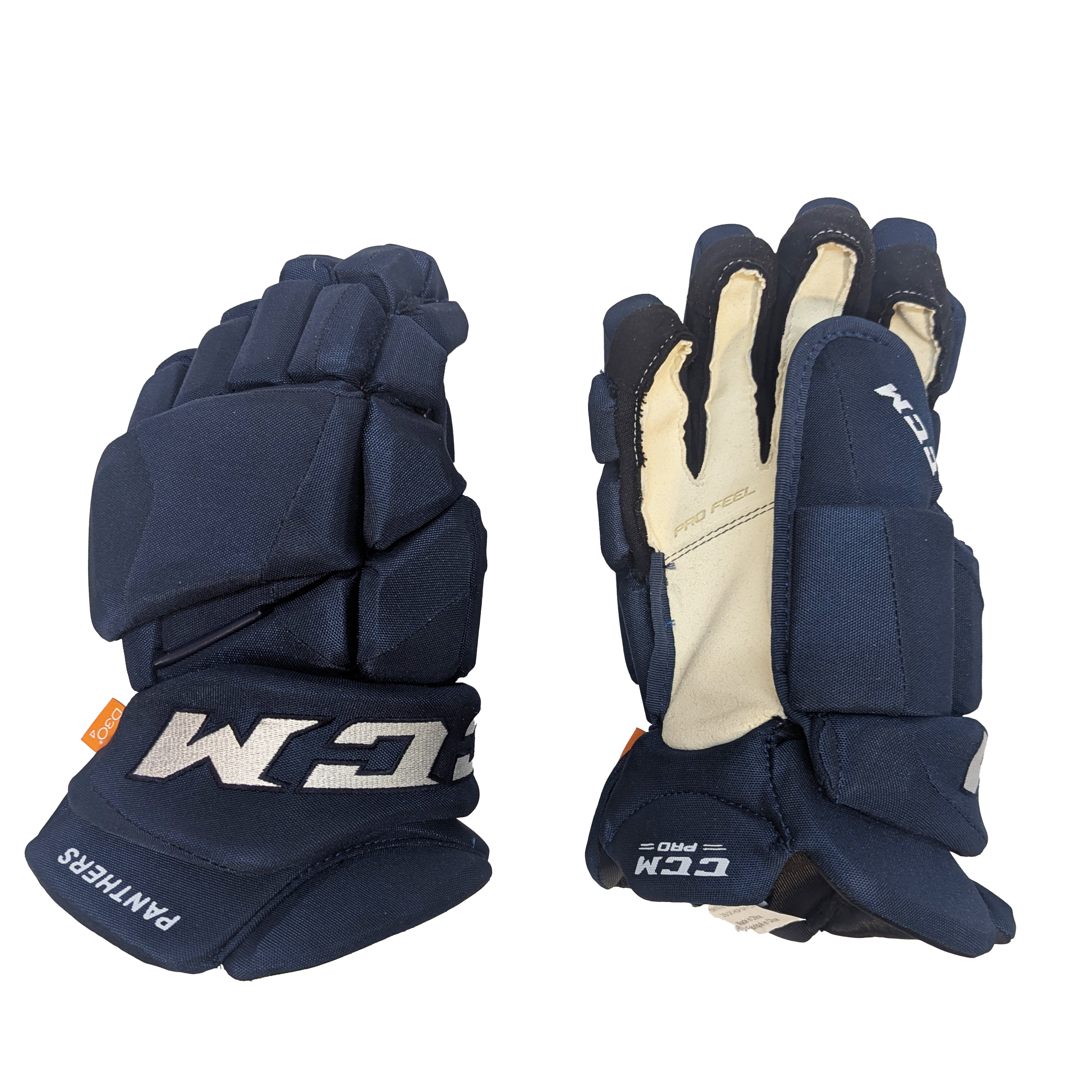 CCM HGJSPP - NHL Pro Stock Glove - Florida Panthers (Navy)